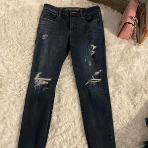 American Eagle High rise jeggings size 10.